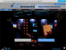 Tablet Screenshot of jetaeronautical.com